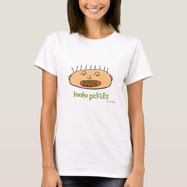 tooth pickles, long sleeve tee (Front)