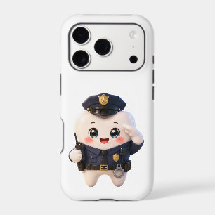 Tooth Police Officer iPhone Case