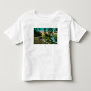 Tooth Rock on Columbia RiverColumbia River, OR Toddler T-Shirt