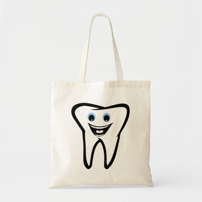 Tooth Tote Bag (Front)