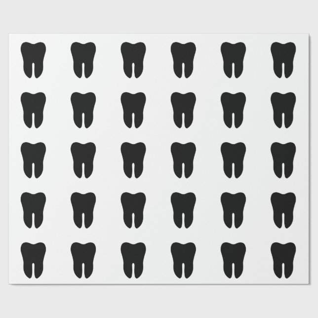 Tooth Wrapping Paper (Flat)
