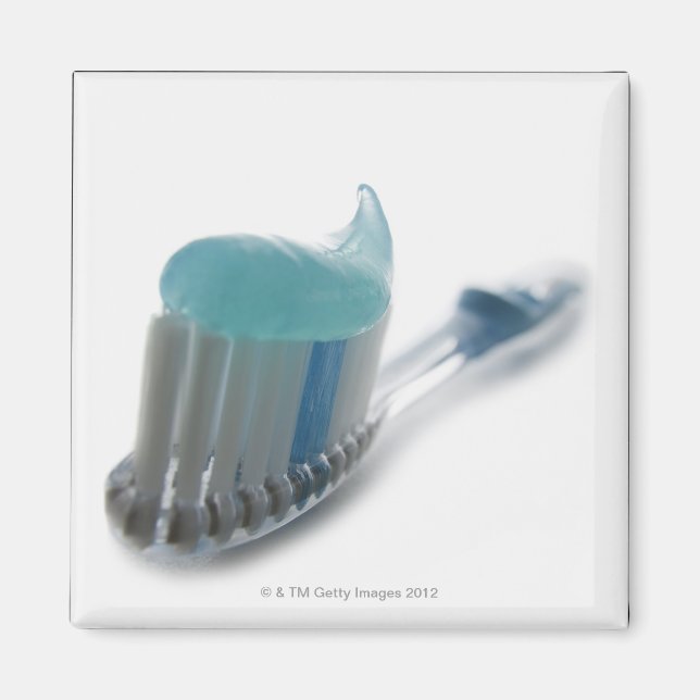 Toothbrush and toothpaste magnet (Front)