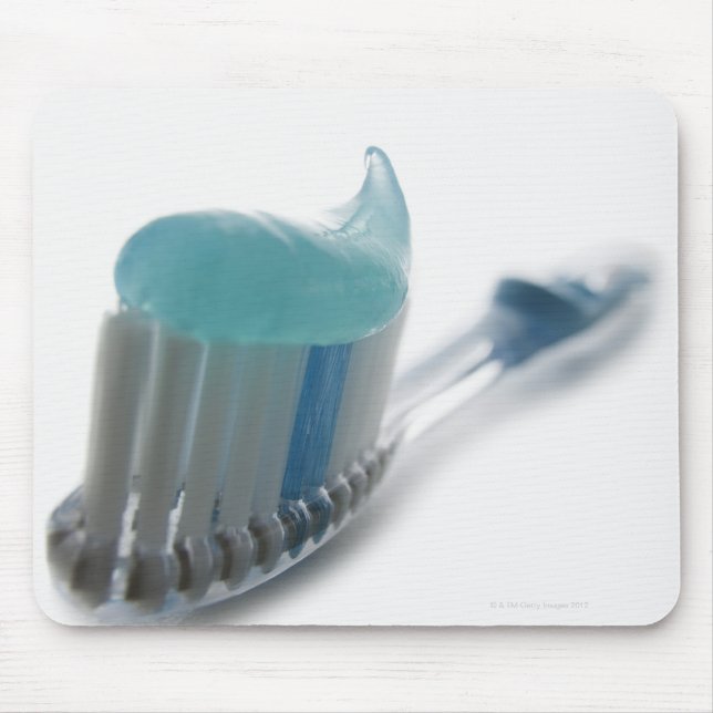 Toothbrush and Toothpaste Mouse Mat (Front)