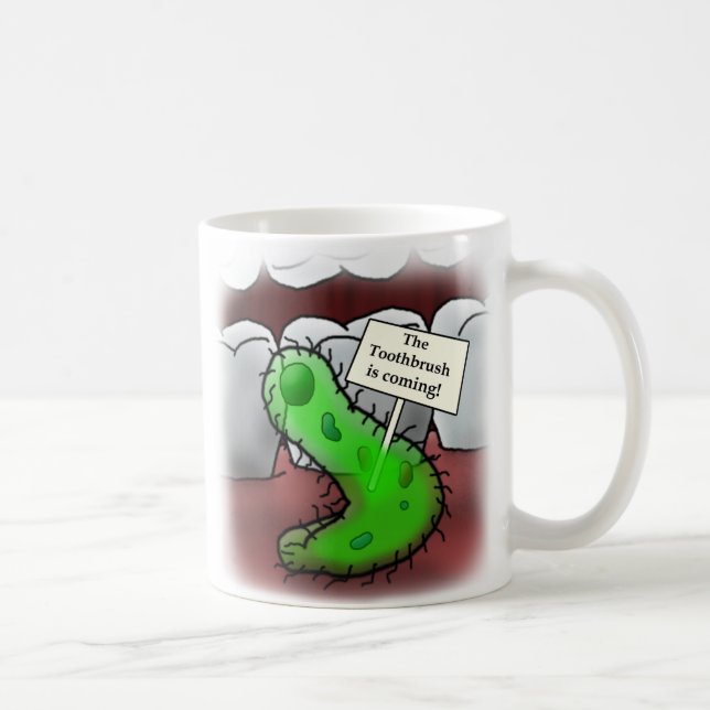 toothbrush coffee mug (Right)