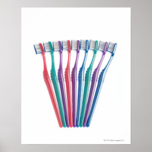 Toothbrushes Poster