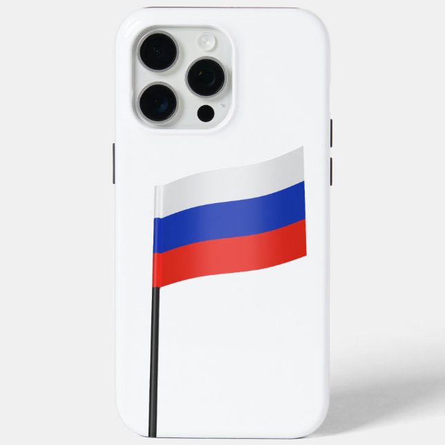 Toothpick with Russian flag Case-Mate iPhone Case (Back)