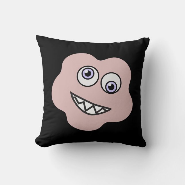 Toothy Blob Pop Cushion (Front)