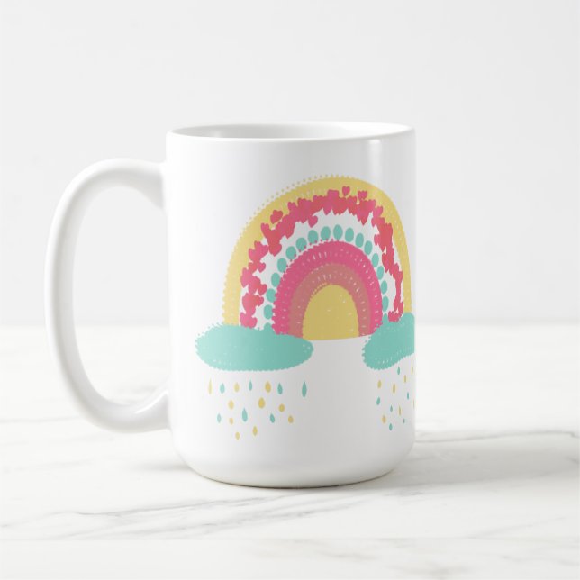 Tootsie Fruity Rainbow Coffee Mug  (Left)