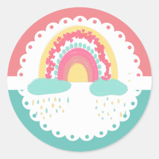 Tootsie Fruity Rainbow Sticker