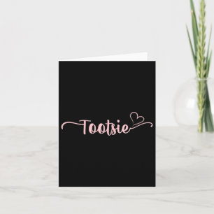 Tootsie Heart Xmas Grandma Women Mothers Day Chris Card
