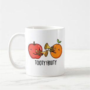 Tooty Fruity Funny Fruit Musician Pun Coffee Mug