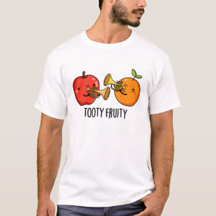 Tooty Fruity Funny Fruit Musician Pun  T-Shirt