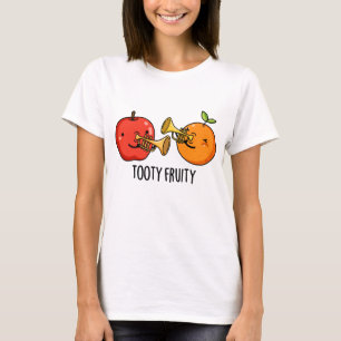 Tooty Fruity Funny Fruit Musician Pun T-Shirt