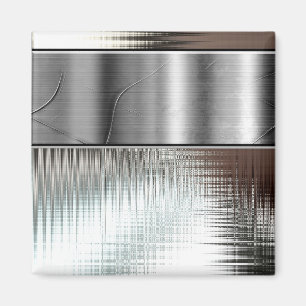 Top 10 Award! Silver Banner Magnet