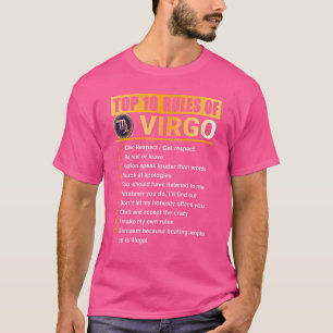 Top 10 Rules For Virgo Zodiac Birthday