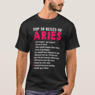Top 10 Rules Of Aries Zodiac Sign