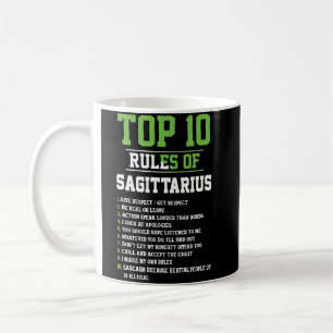 Top 10 Rules Of Sagittarius Birthday Horoscope Coffee Mug