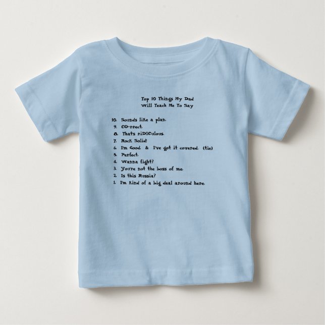               Top 10 Things My Dad             ... (Front)