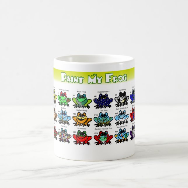 Top 30 Frogs Mug (Center)
