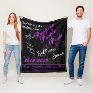 Top 3 Plays in a Football Game Fleece Blanket