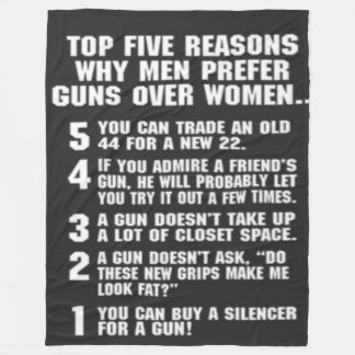 TOP 5 REASONS FLEECE BLANKET