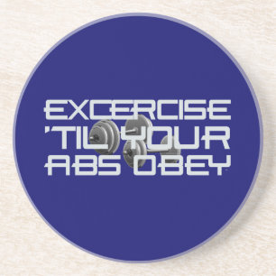 TOP Abs Obey Coaster