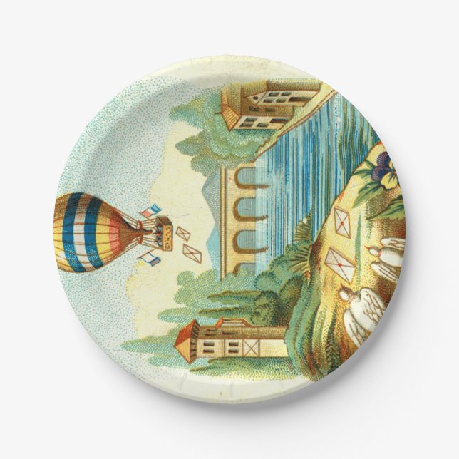 TOP Air Trip Paper Plate (Front)