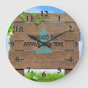 TOP Appalachian Trail Hiker Large Clock
