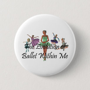 TOP Ballet Within Me 6 Cm Round Badge