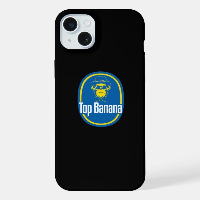 Top Banana Case-Mate iPhone Case (Back)
