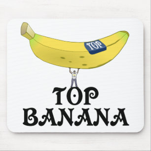 Top Banana Mouse Mat