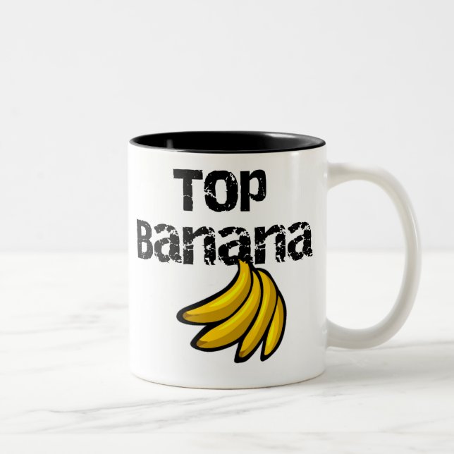 Top Banana Two-Tone Coffee Mug (Right)