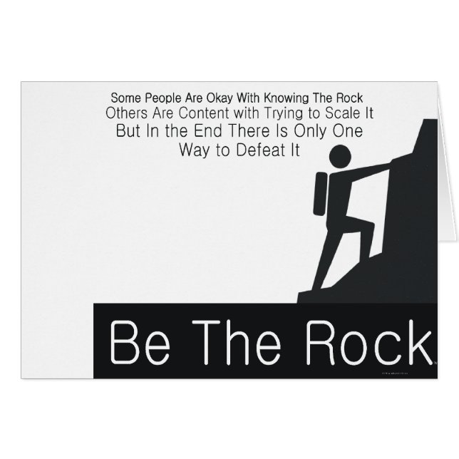 TOP Be The Rock (Front Horizontal)