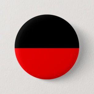 top black bottom red DIY custom background templat 6 Cm Round Badge