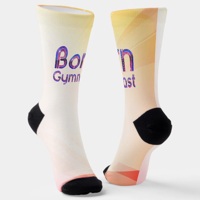 TOP Born Gymnast Socks (Angled)