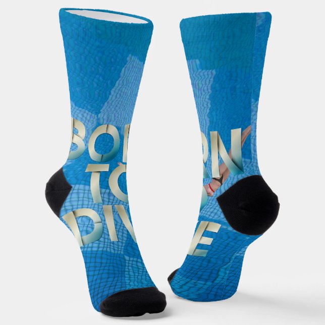 TOP Born to Dive Socks (Angled)