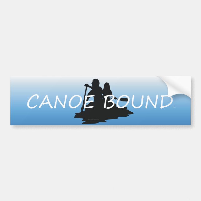 TOP Canoe Bound Bumper Sticker (Front)