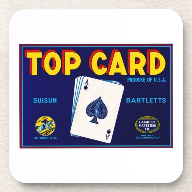 Top Card Coaster (Front)