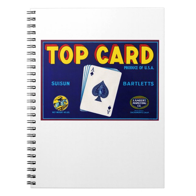 Top Card Notebook (Front)
