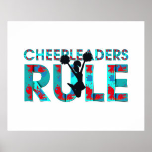 TOP Cheerleaders Rule Poster
