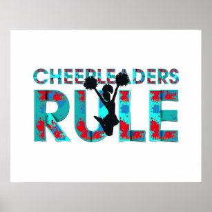 TOP Cheerleaders Rule Poster