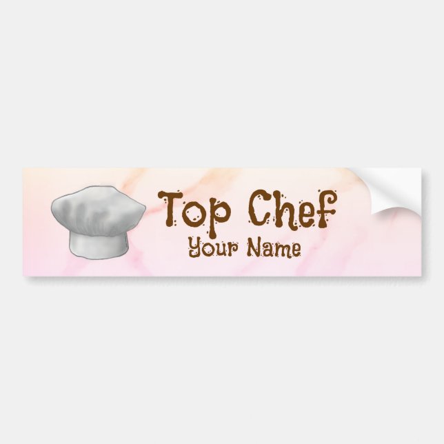 Top Chef Bumper Sticker (Front)