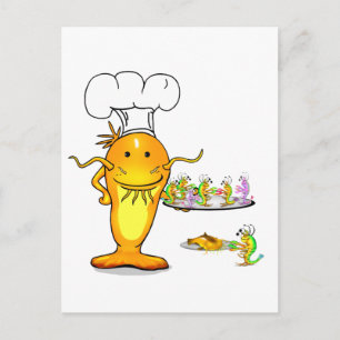 Top Chef Catfish Postcard