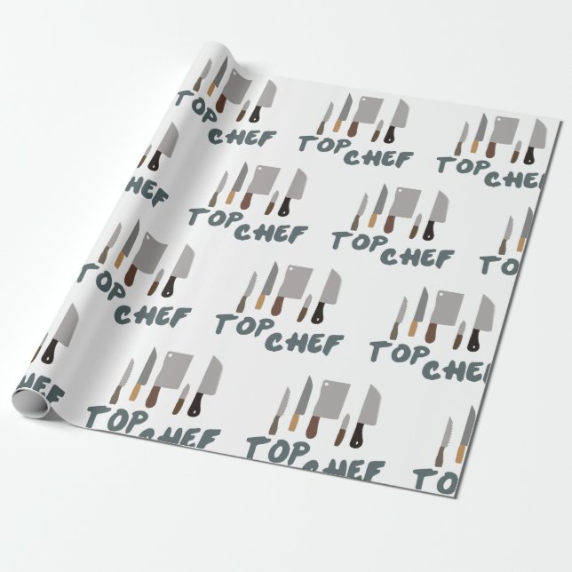 Top Chef Wrapping Paper (Unrolled)