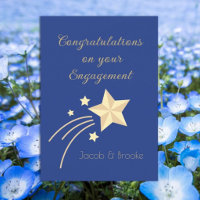 Top Choice!  Custom Engagement card