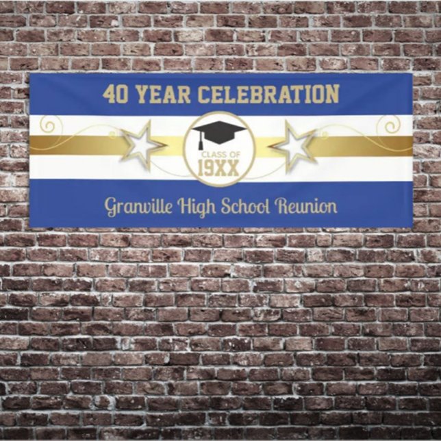 Top Choice! Edit the Year Class Reunion Banner (Creator Uploaded)