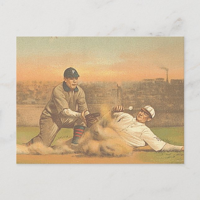 TOP Classic Baseball Postcard (Front)