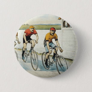 TOP Cycling Old School 6 Cm Round Badge