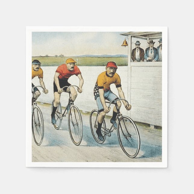TOP Cycling Old School Napkin (Front)