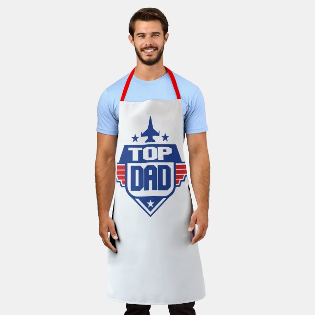 Top Dad Aeroplane Apron (Worn)